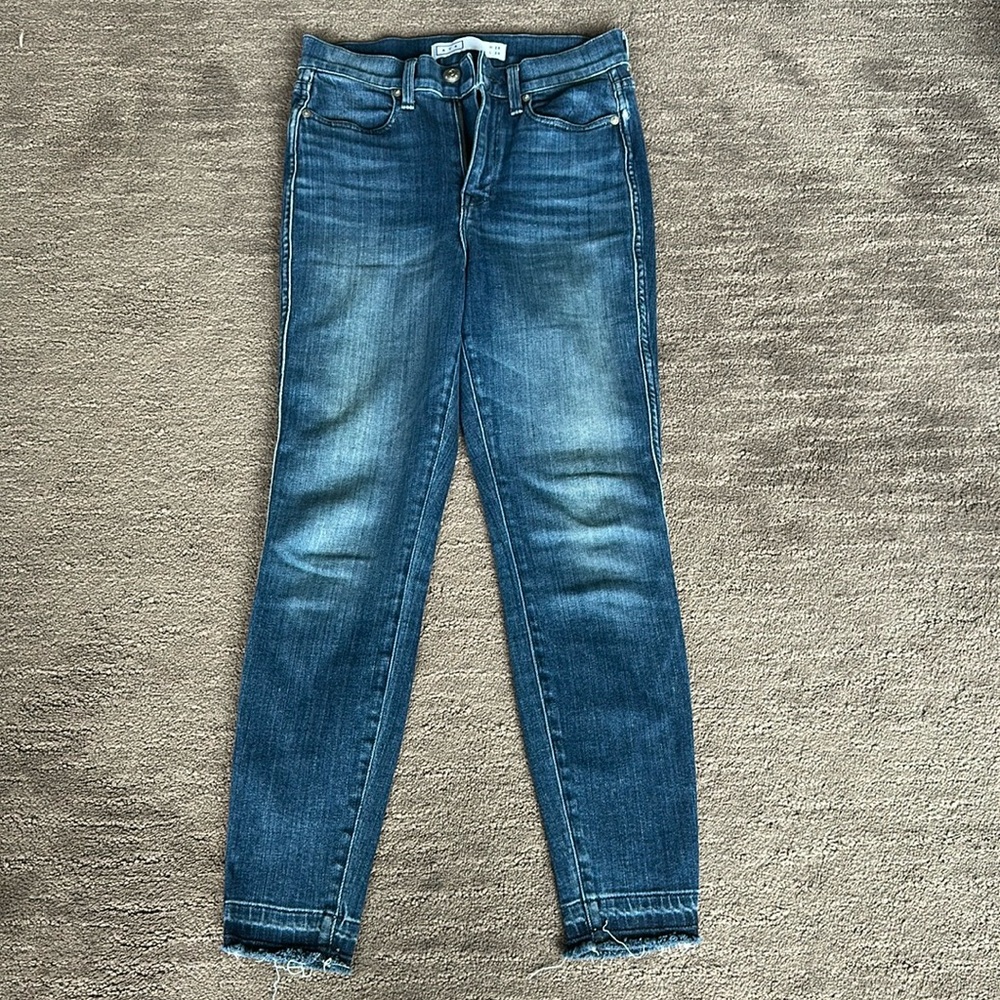 AYR jeans skinny with frayed hem - 28P with 26 inseam